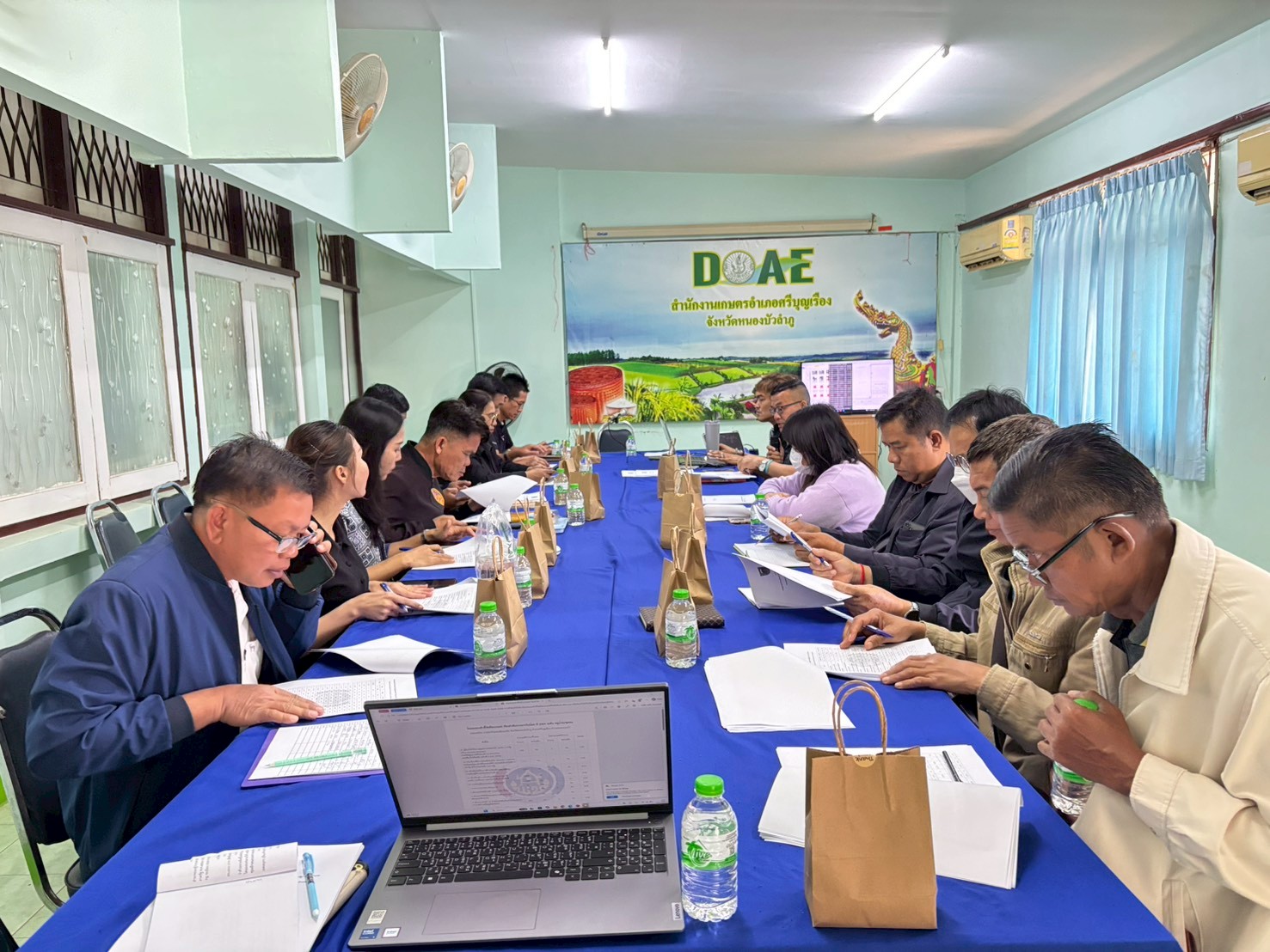 #นำเสนอผลการจัดเก็บและรับรองคุณภาพข้อมูล จปฐ. ระดับอำเภอ#